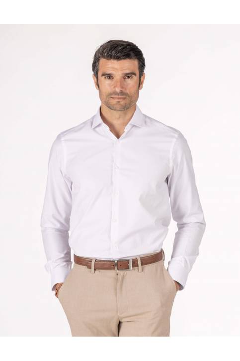 CAMISA VESTIR JACQUARD