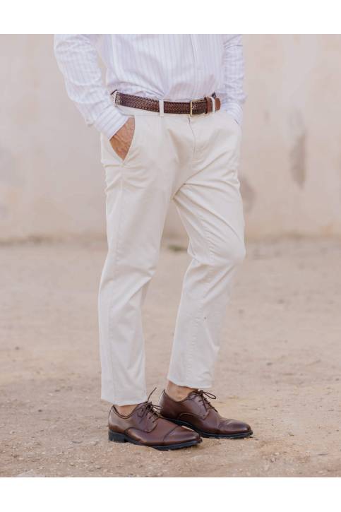 CHINO BÁSICO SLIM BEIGE