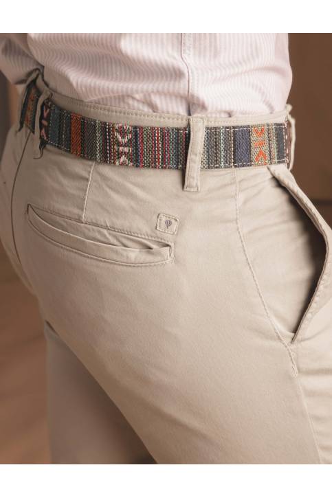 CHINO BÁSICO SLIM BEIGE