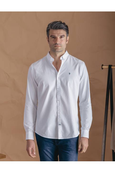 CAMISA OXFORD BLANCA