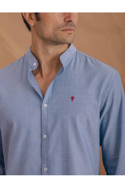 CAMISA OXFORD CUELLO MAO...