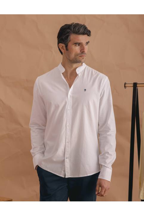 CAMISA OXFORD CUELLO MAO...