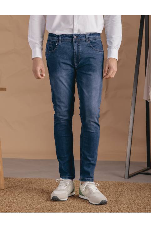 DENIM SLIM BÁSICO OSCURO