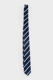 CORBATA AZUL DIAGONAL