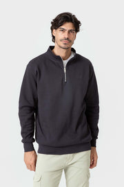 SUDADERA CREMALLERA MARINO